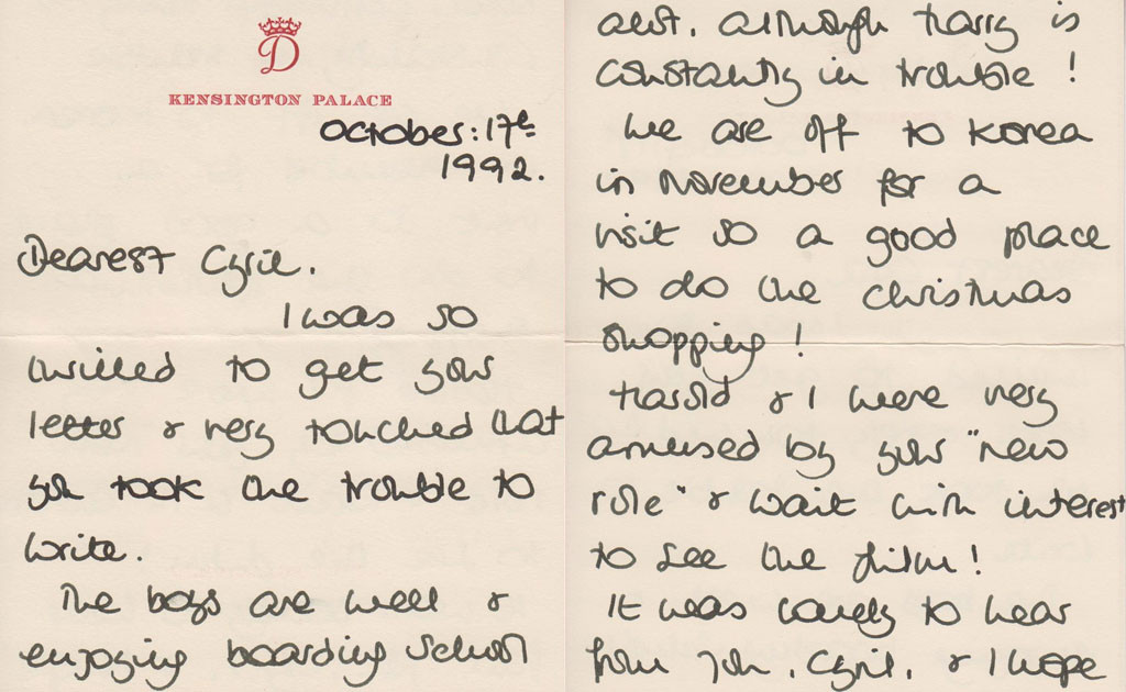 Princess Diana's Private Letters Reveal Intimate Family Details E! News